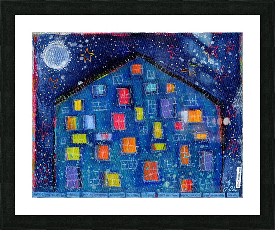 Small Moments Picture Frame print