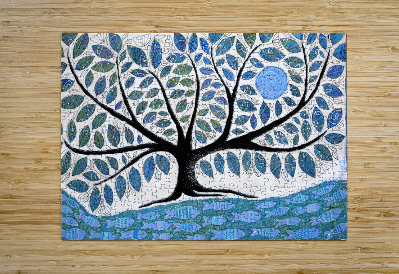 Peacefully Dar James Puzzle printing