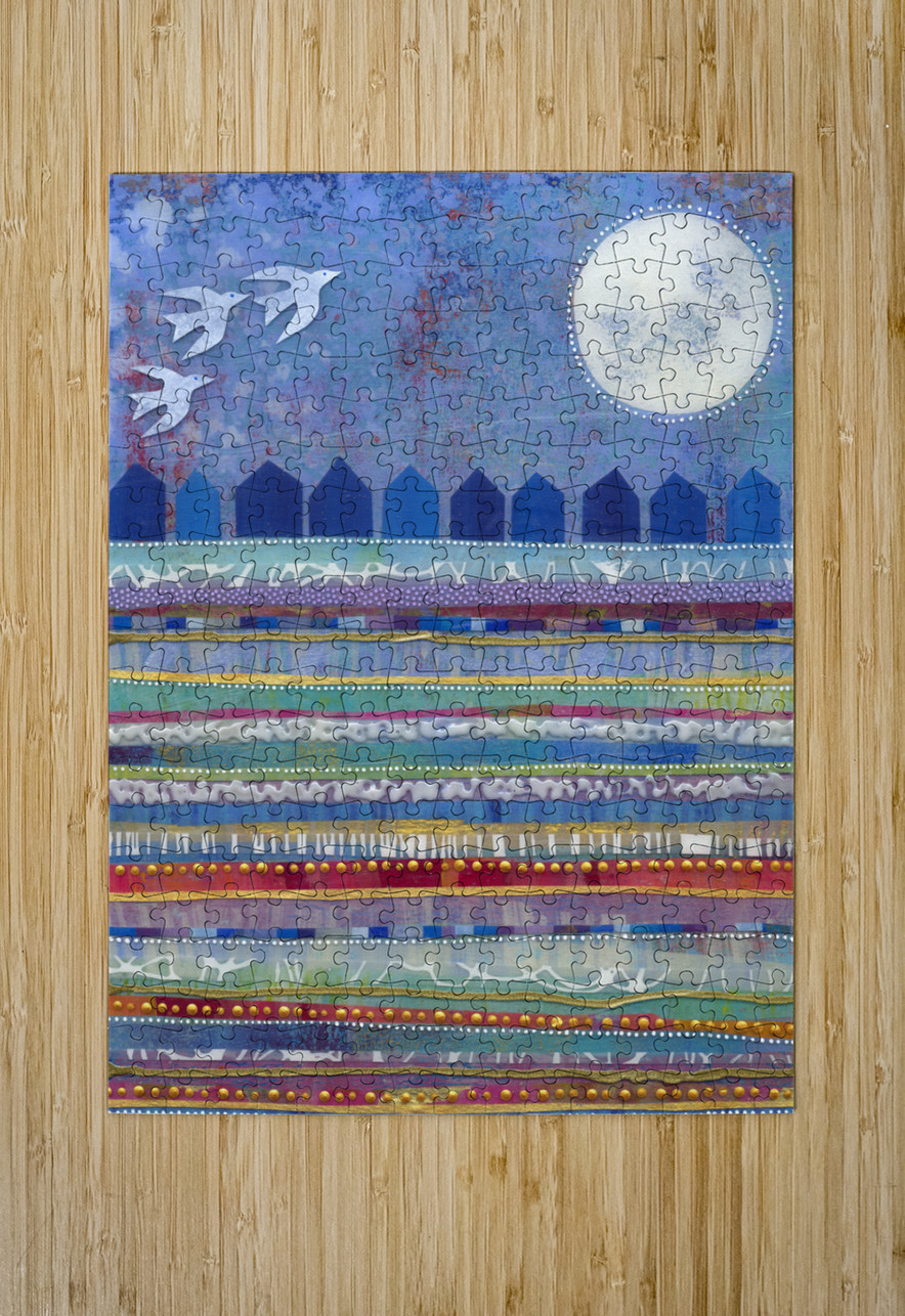 All Things In The Loving Embrace  Dar James Puzzle printing