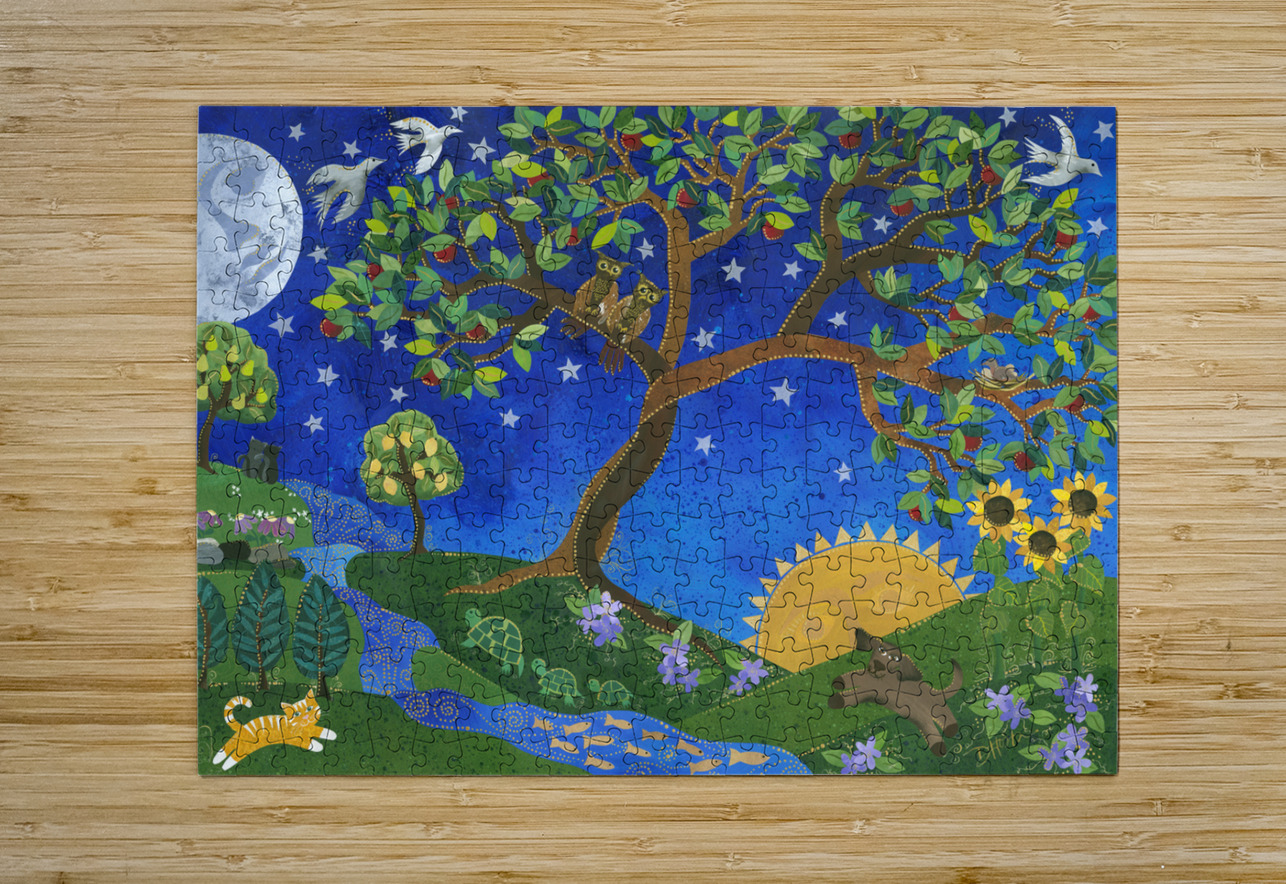 Earthly Delights Dar James Puzzle printing