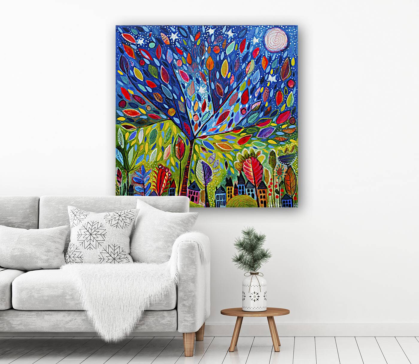 In The Branches of The Trees Reproduction