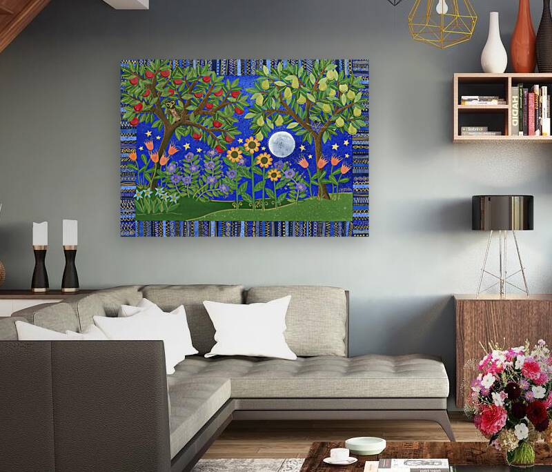 Garden View Reproduction