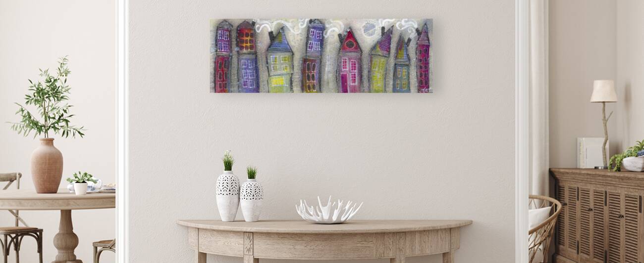 Joyful Row Homes by Dar James