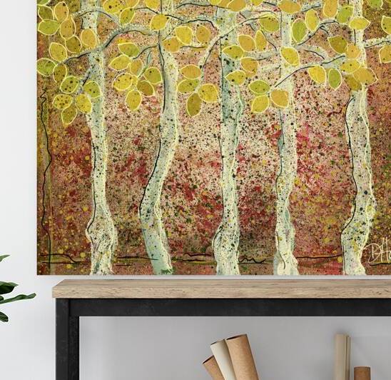 Quaking Aspens by Dar James