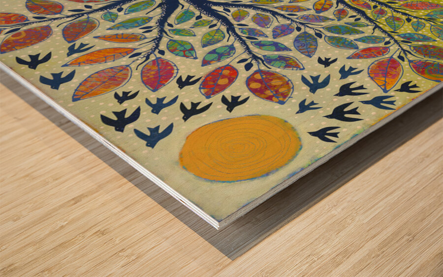 The Music Of Life Wood print