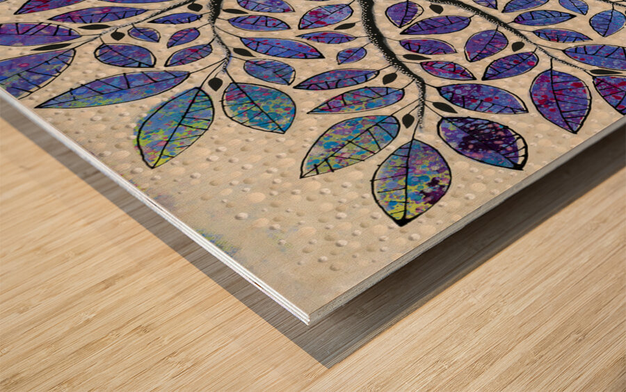 Amid Most Lovely Places Wood print