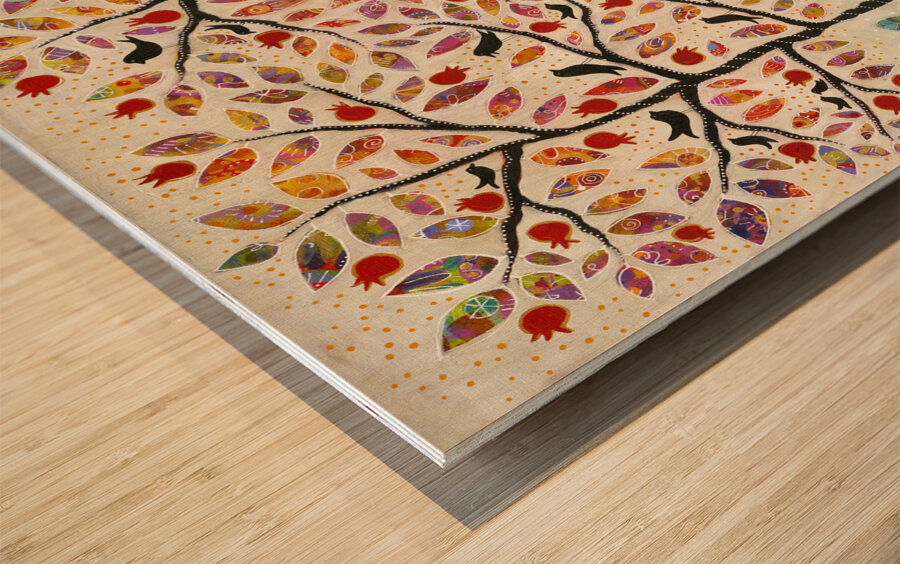 Everything Is Wonderful Wood print