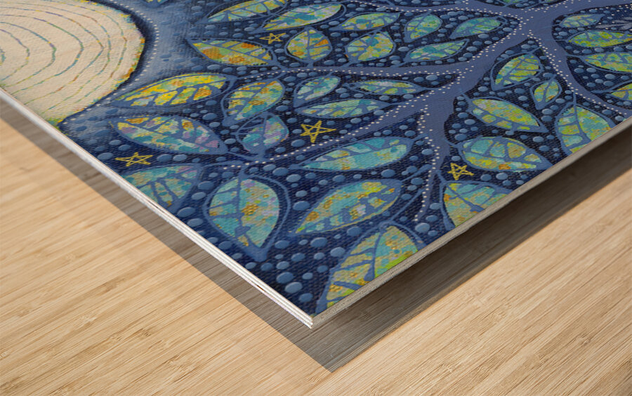 Lighting Your Path Wood print