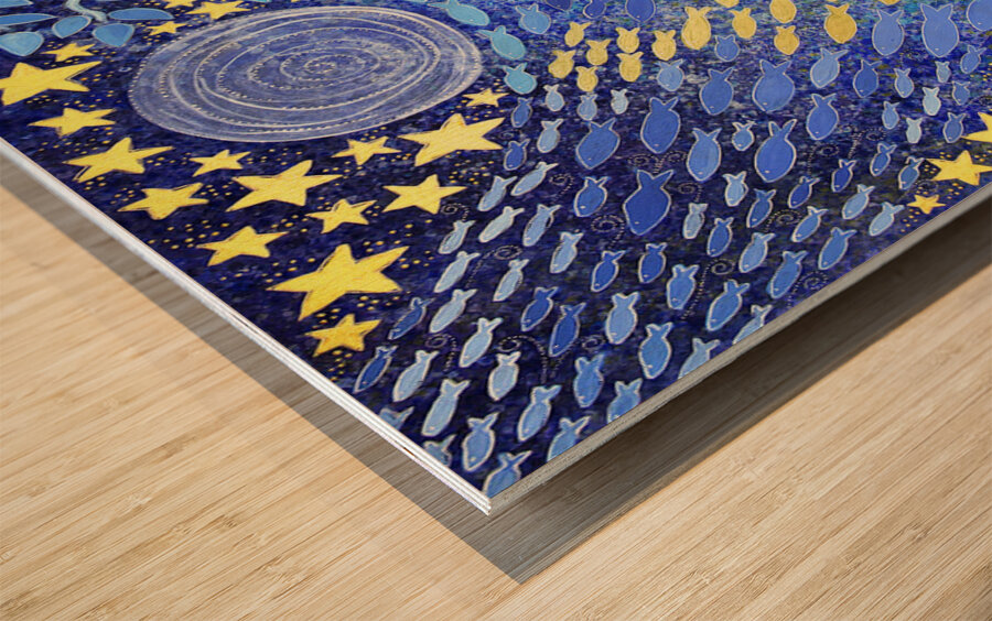 I Just Want to Be With You Print Wood print