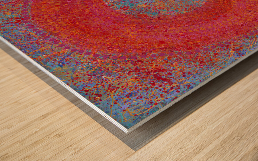 Pure In Your Intentions Wood print