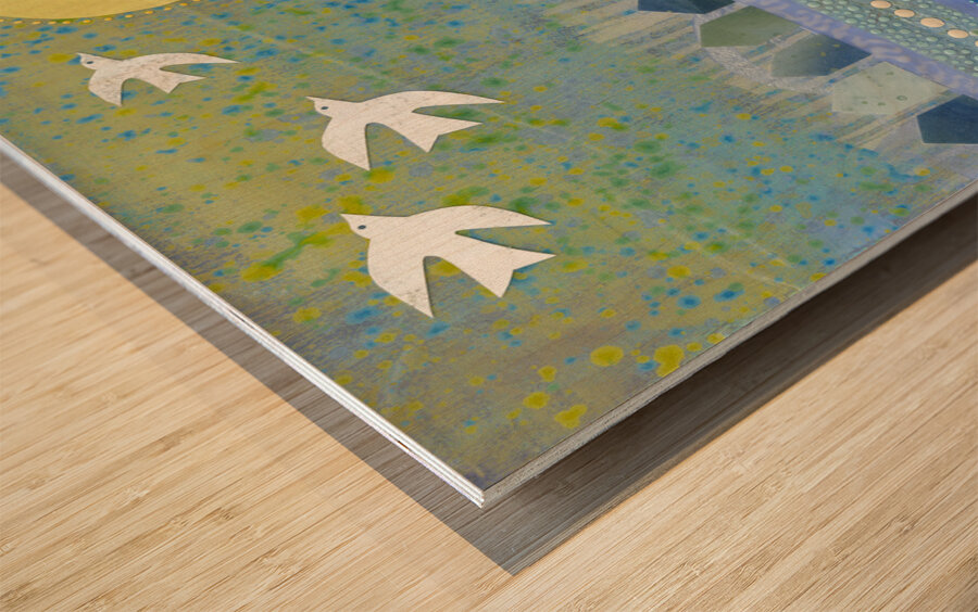 Graced By Gentleness Wood print