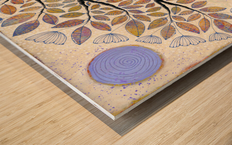 Filled With Many Dreams Wood print