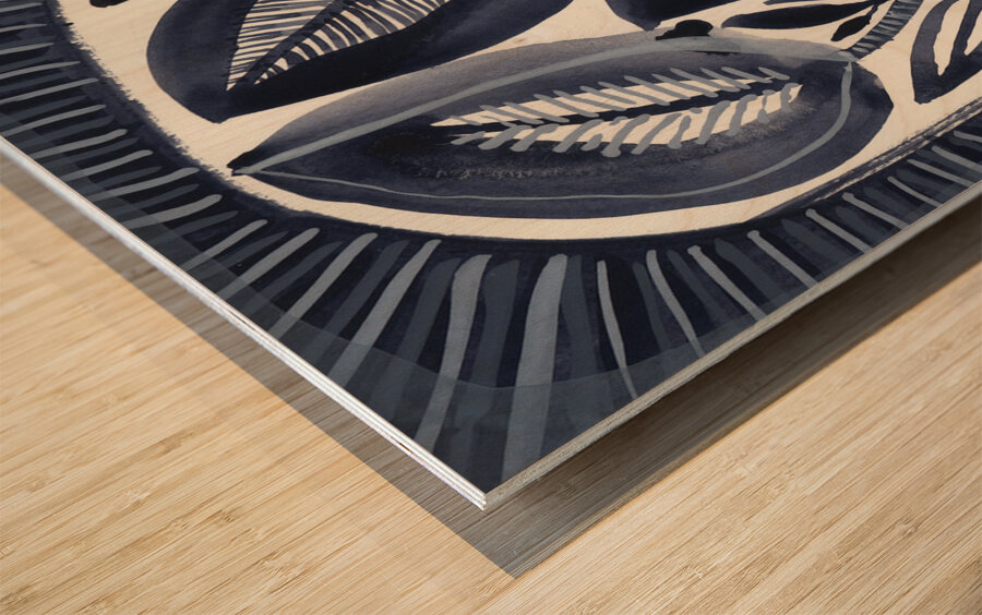 Botanic 24-10 Wood print