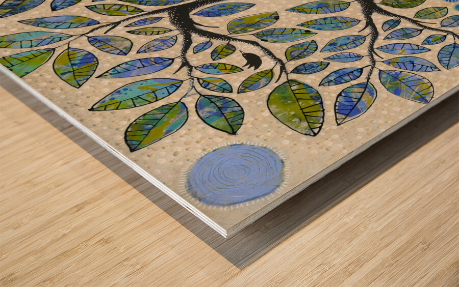 Lasting Happiness Wood print