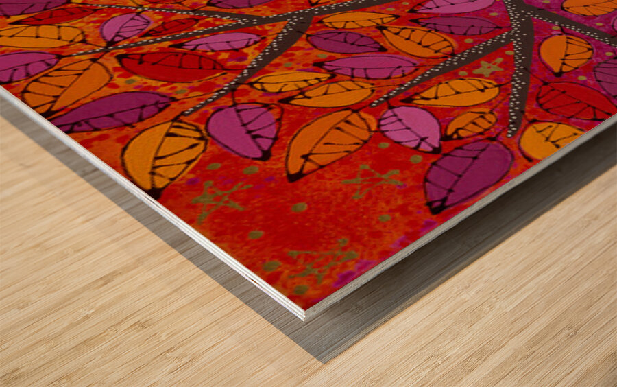 Learned From Trees Wood print