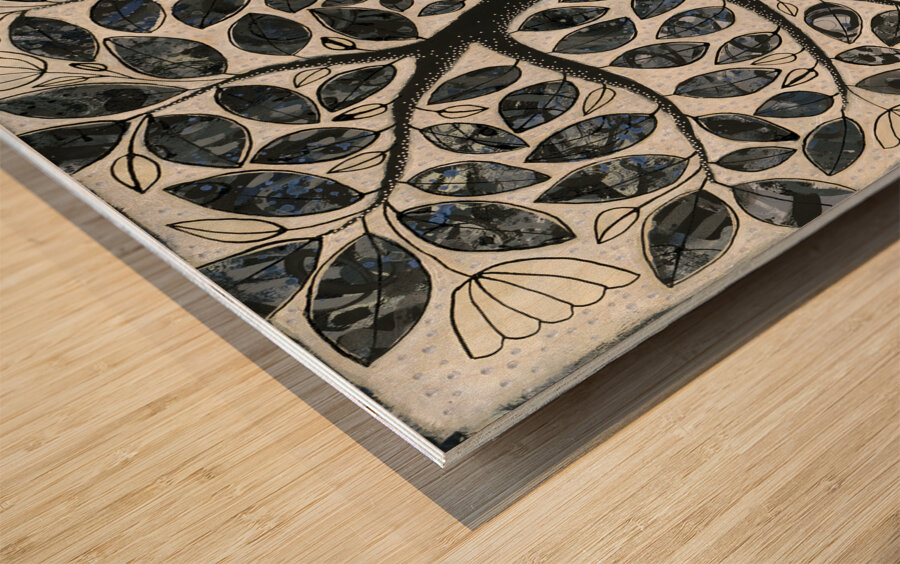 This Is Peace Wood print