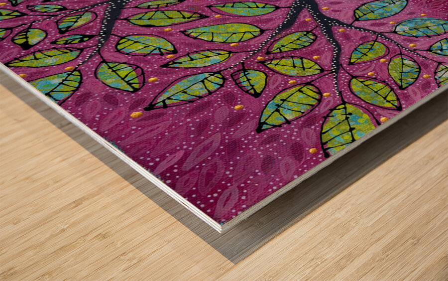 The Silence Wood print