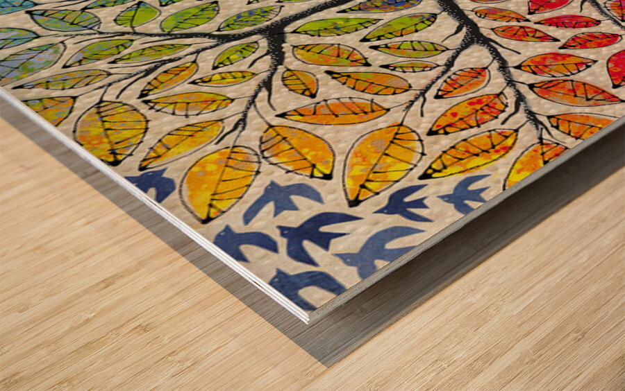 Breath of Life Wood print