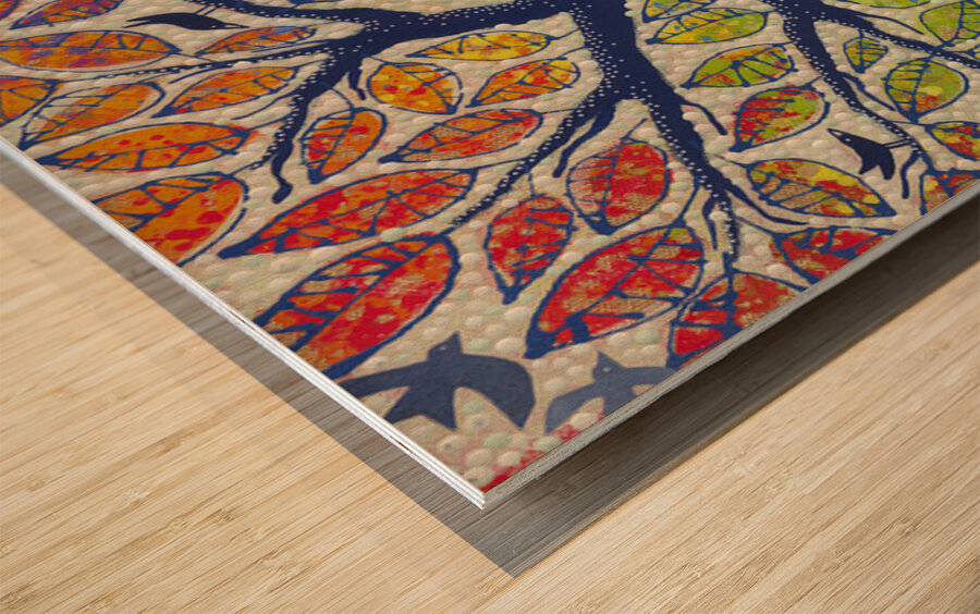 Bring Forth New Joy Wood print