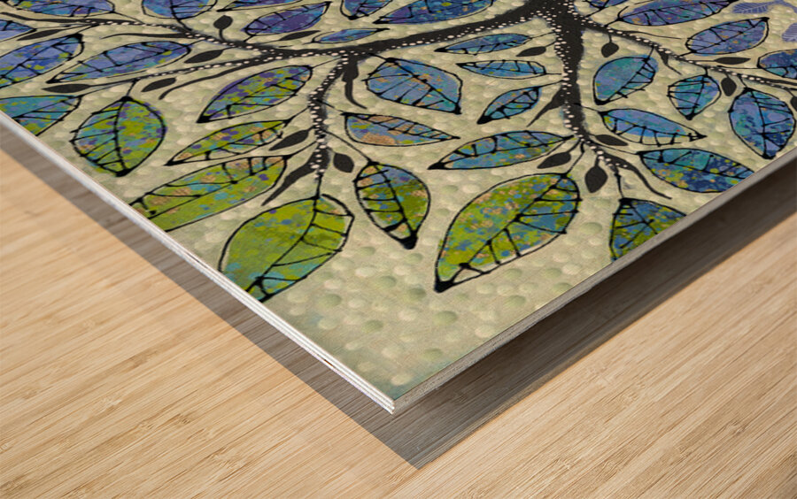 The Winds Of Life Wood print