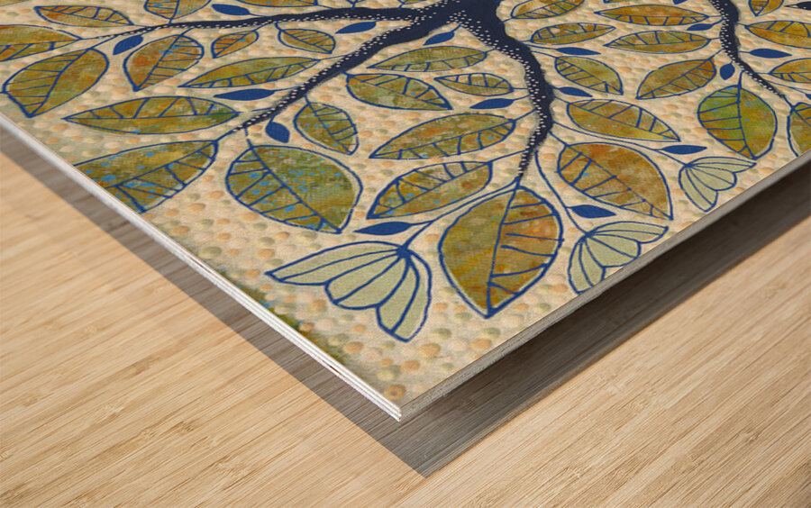 Communion With The Earth Wood print